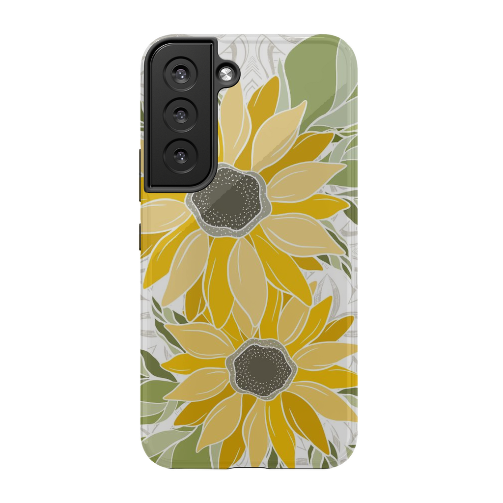 Art Deco Sunflowers TOUGH Phone Case