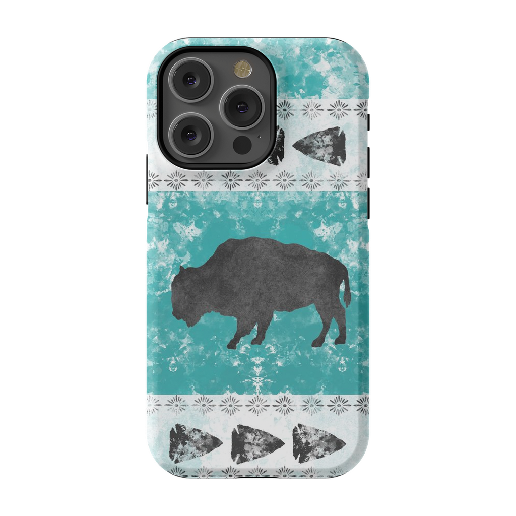 Buffalo Turquoise TOUGH Phone Case