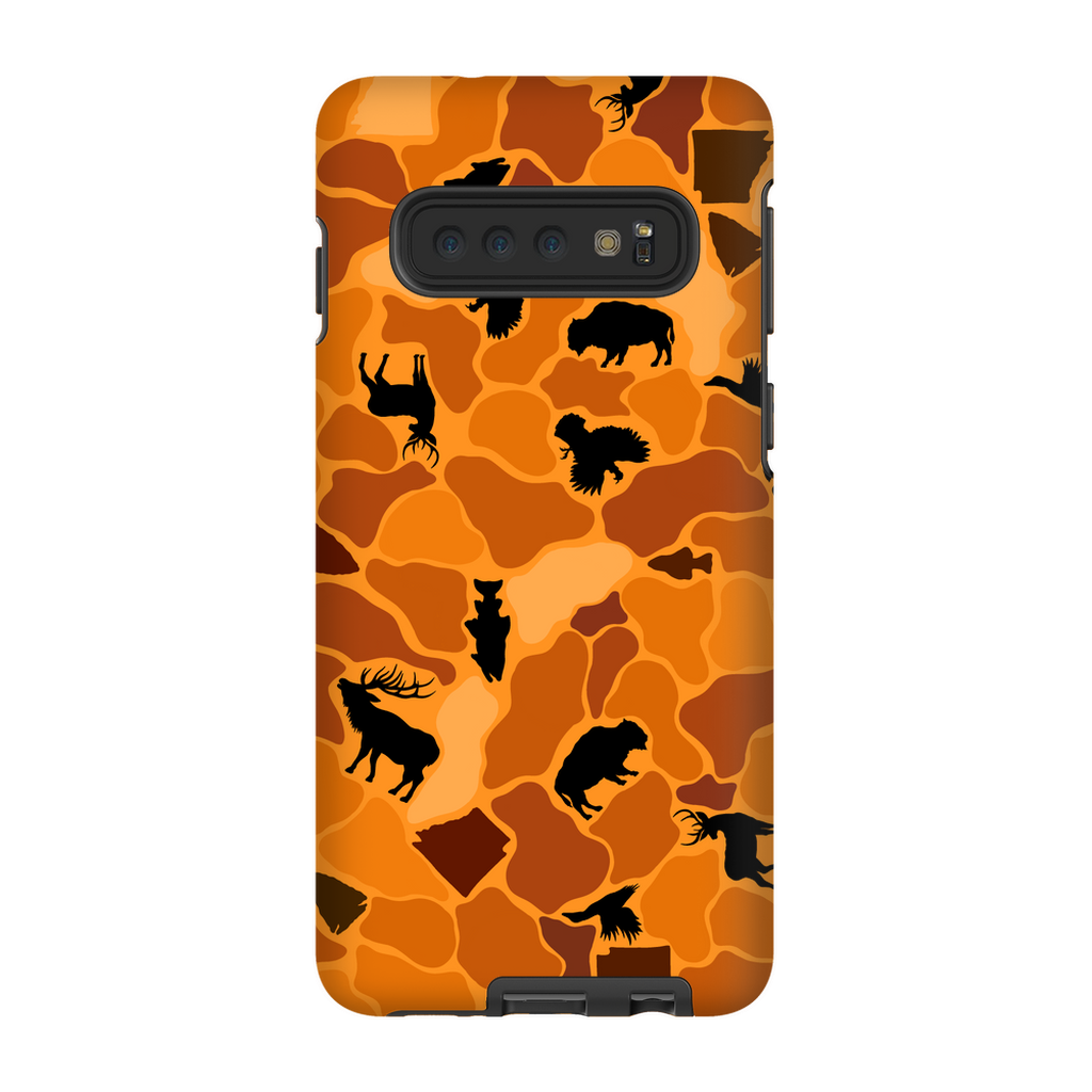 AR Wildlife Camo Orange TOUGH Phone Case