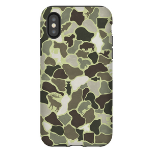 AR Wildlife Camo Green TOUGH Phone Case