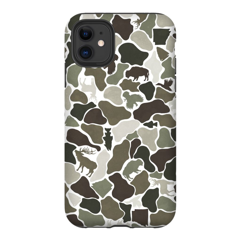 AR Wildlife Camo TOUGH Phone Case