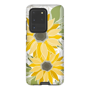 Art Deco Sunflowers TOUGH Phone Case