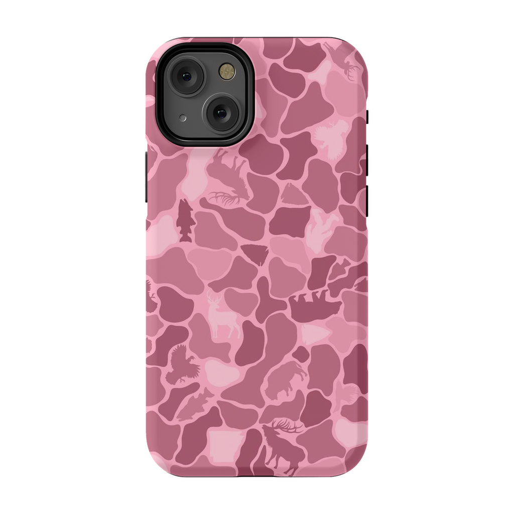 AR Wildlife Camo Pink TOUGH Phone Case