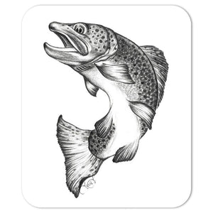 ‘Jumping Trout’ Mousepad