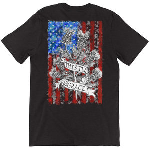 US Flag Thistle & Grace T-Shirt (Adult BACK)