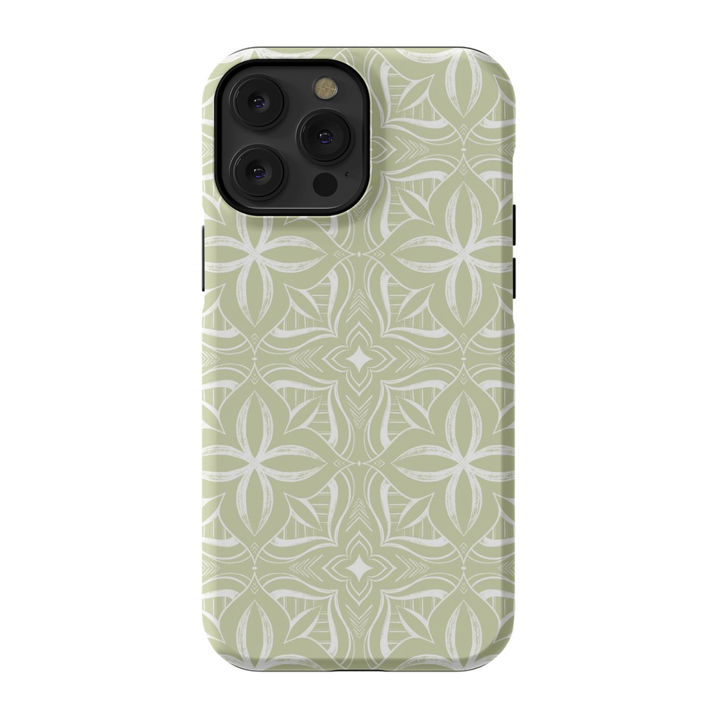 Tribal Pattern #7 Sage TOUGH Phone Case