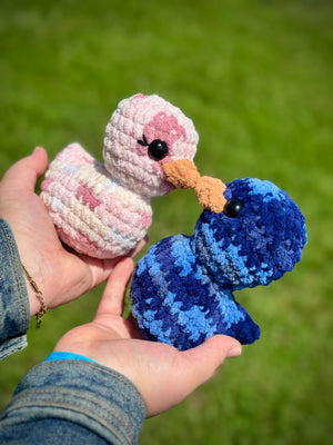 Mini Crocheted Ducks