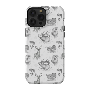 Wildlife Art Collage TOUGH Phone Case