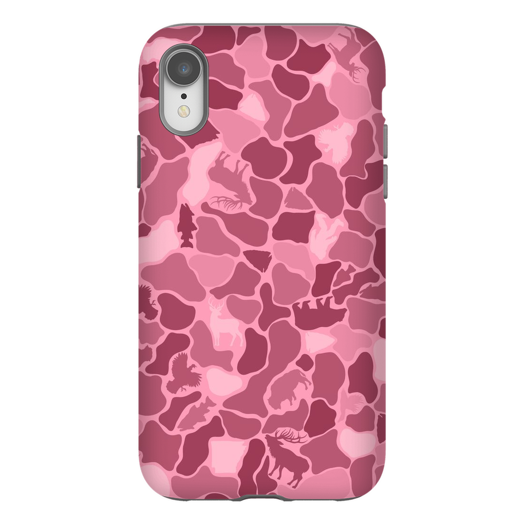 AR Wildlife Camo Pink TOUGH Phone Case