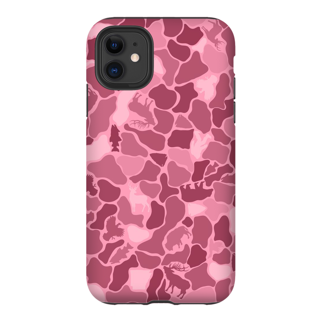 AR Wildlife Camo Pink TOUGH Phone Case