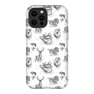 Wildlife Art Collage TOUGH Phone Case