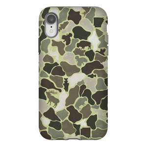 AR Wildlife Camo Green TOUGH Phone Case