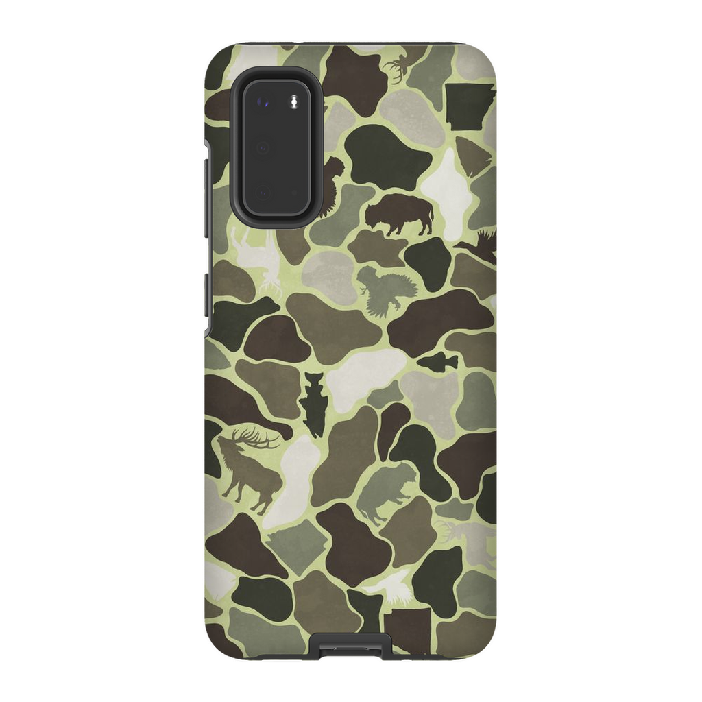 AR Wildlife Camo Green TOUGH Phone Case