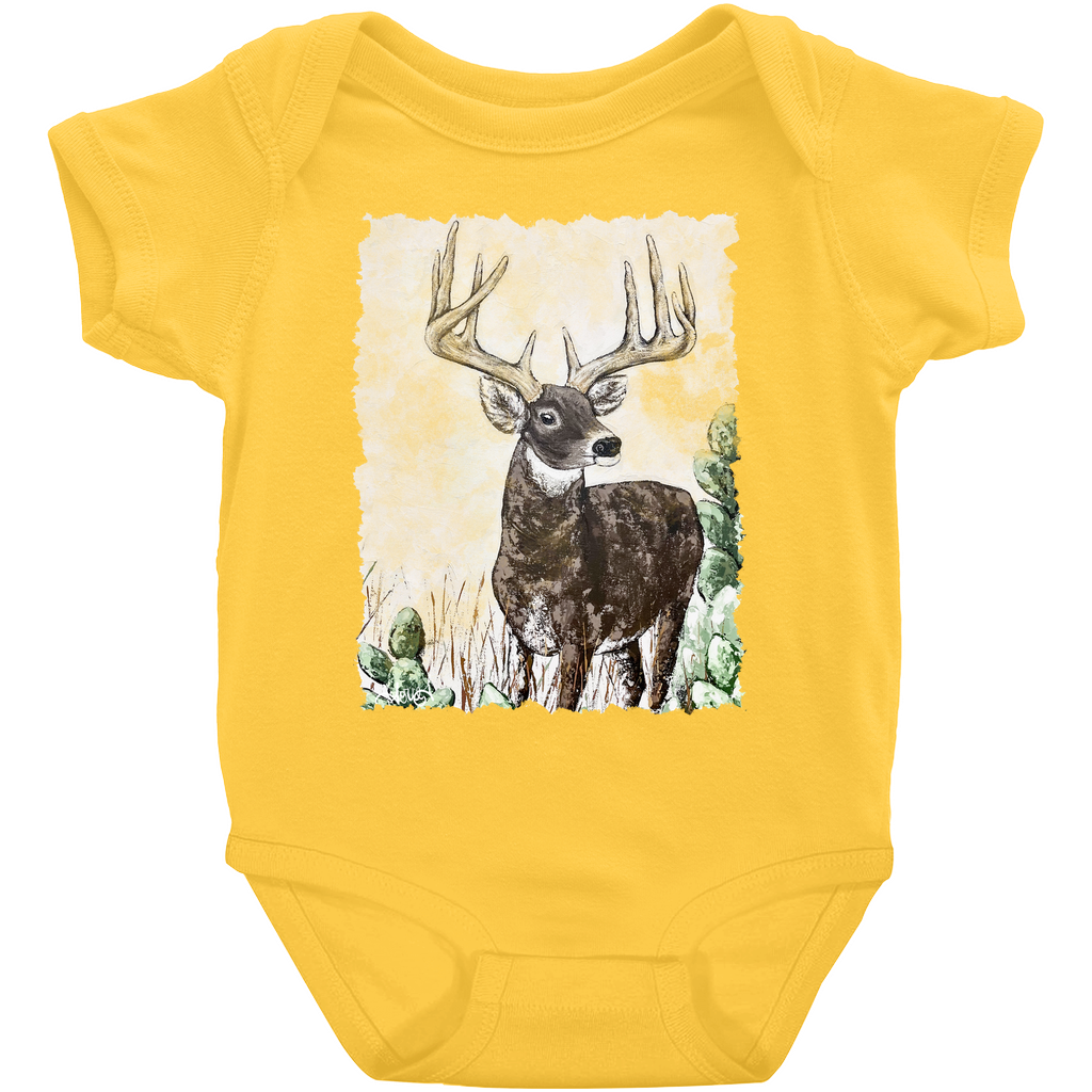 Cactus Buck Onesie