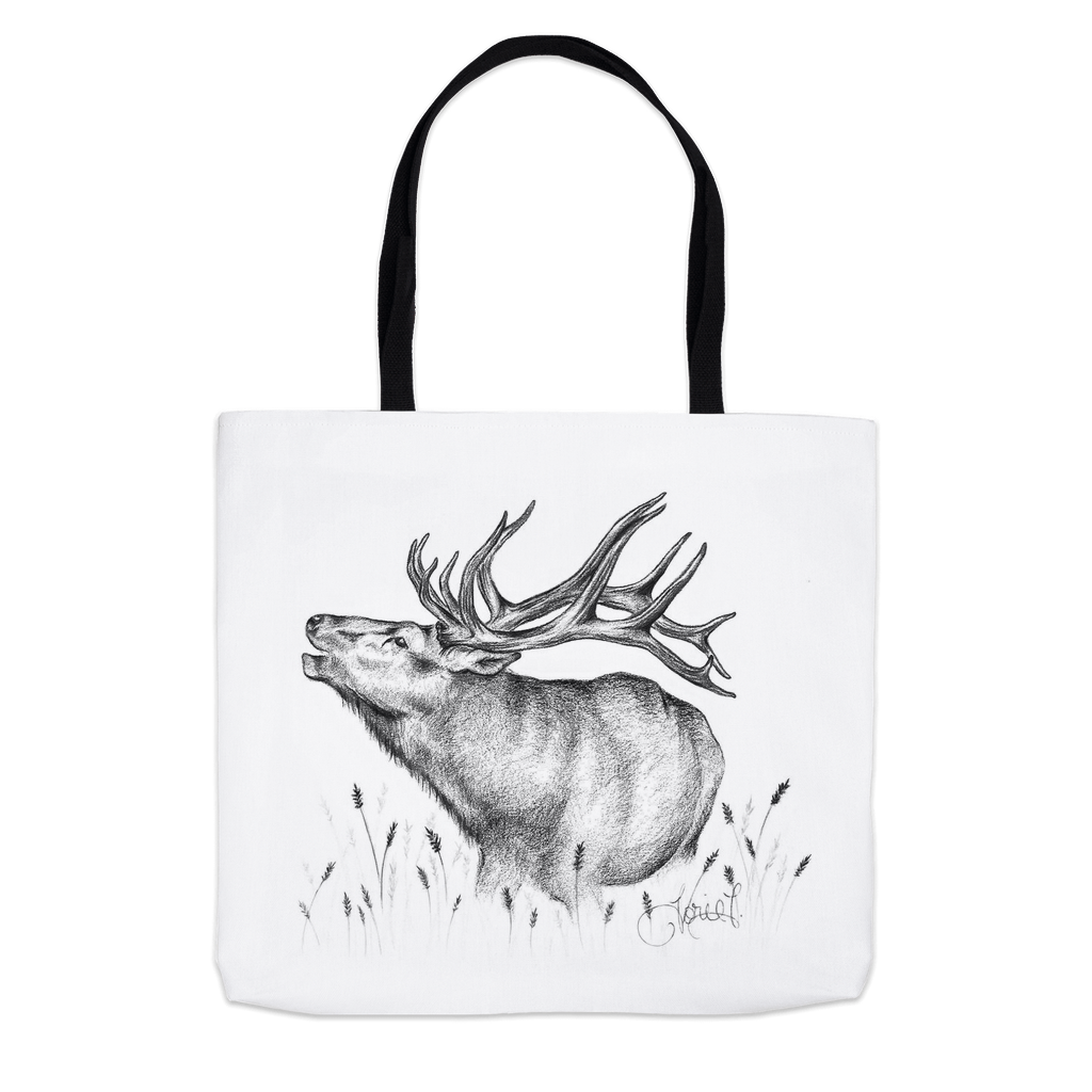 Bugling Elk Tote Bag