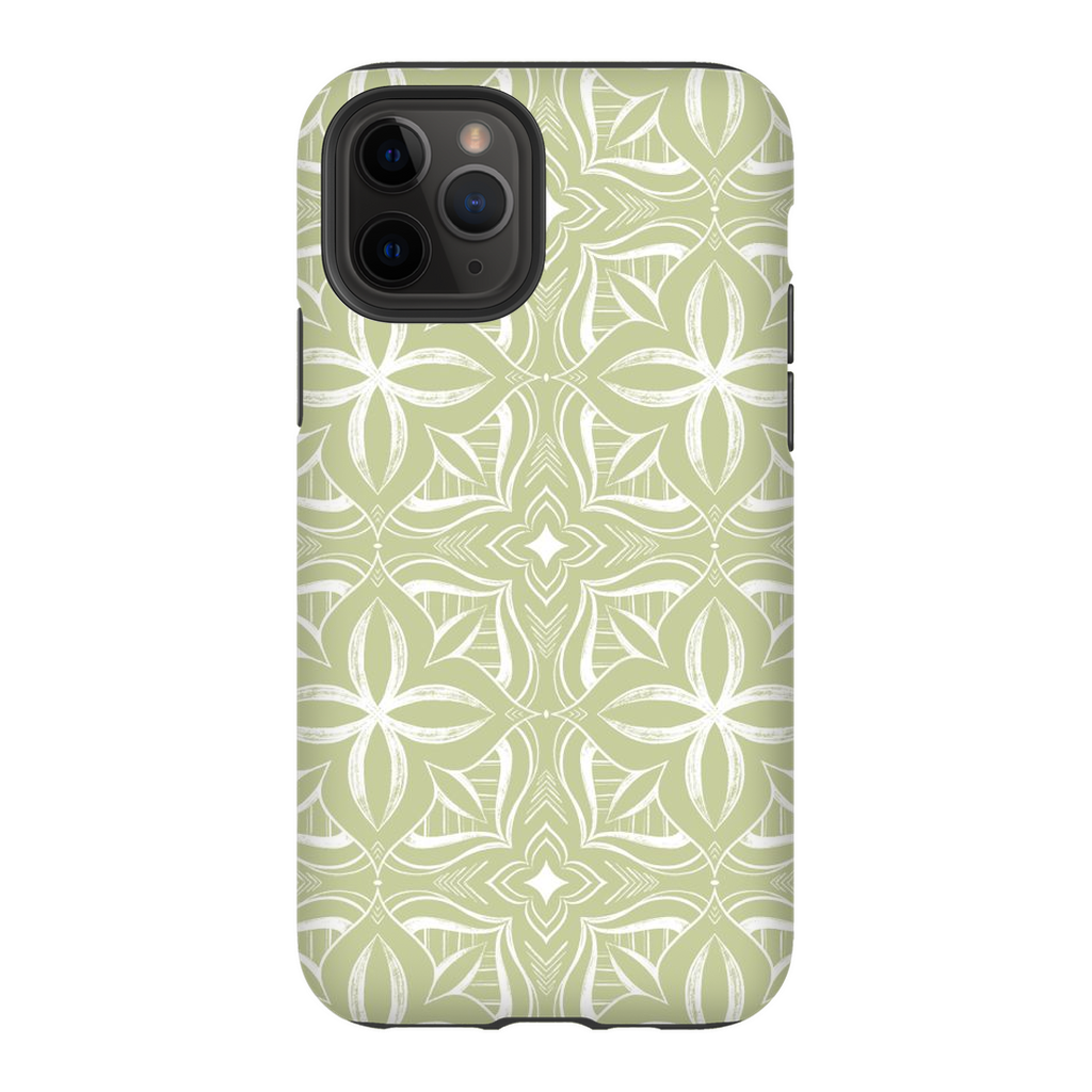 Tribal Pattern #7 Sage TOUGH Phone Case