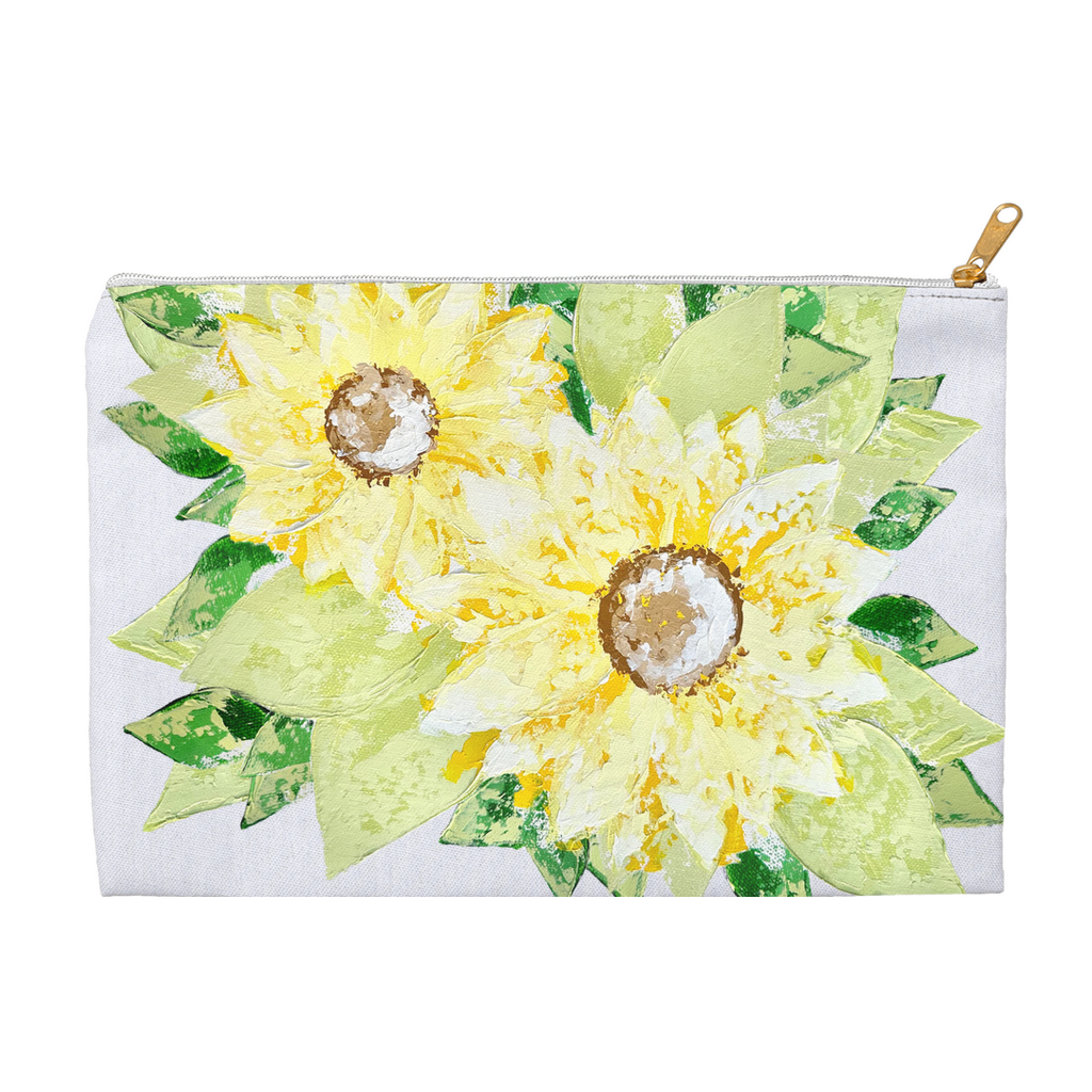 ‘Sunflowers’ Accessory Pouch