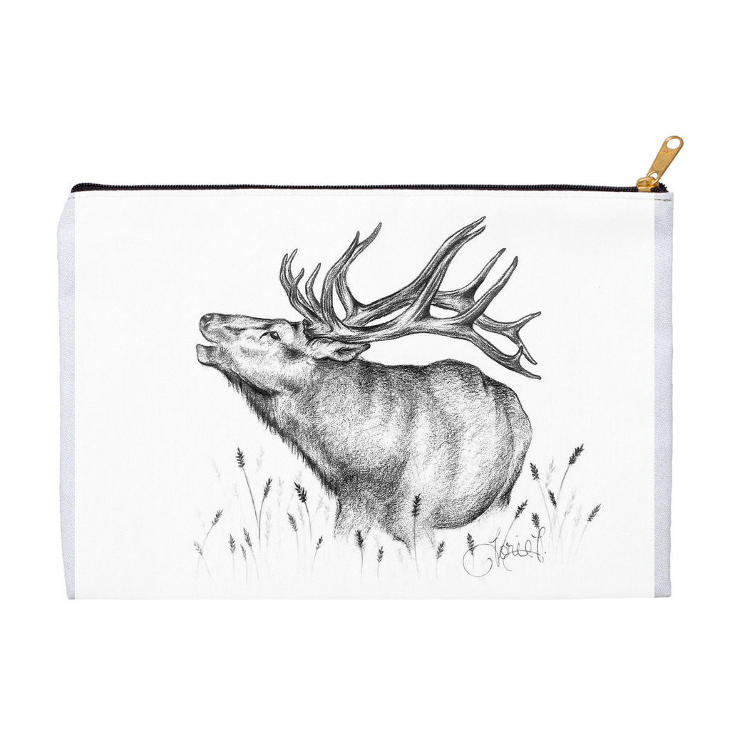 ‘Bugling Elk’ Accessory Pouch