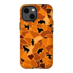 AR Wildlife Camo Orange TOUGH Phone Case