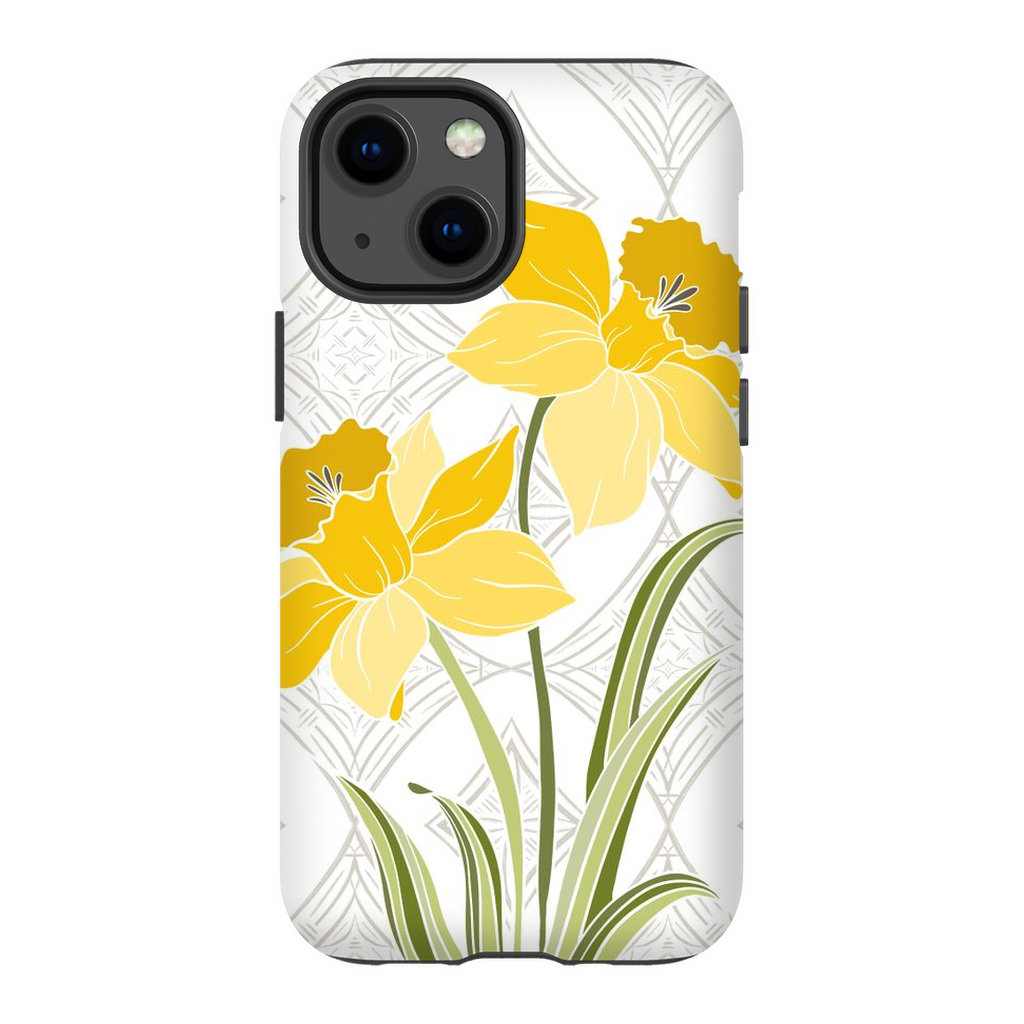 Art Deco Daffodils TOUGH Phone Case