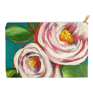 ‘Frosted Roses’ Accessory Pouch