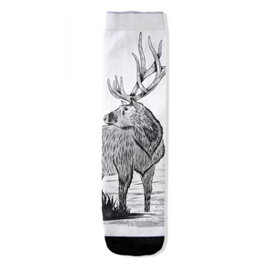 Elk River All-Over Print Socks