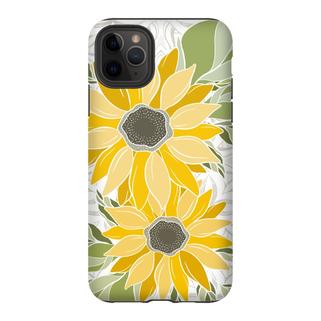 Art Deco Sunflowers TOUGH Phone Case