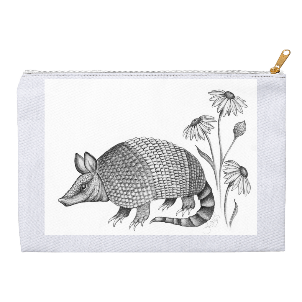 ‘Armadillo Daisy’ Accessory Pouch