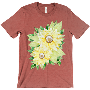 Sunflower Canvas T-Shirt (Adult)