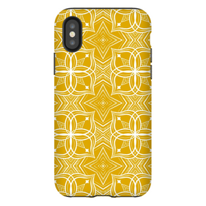 Tribal Pattern #2 Mustard TOUGH Phone Case