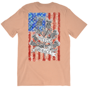 US Flag Thistle & Grace T-Shirt (Adult BACK)