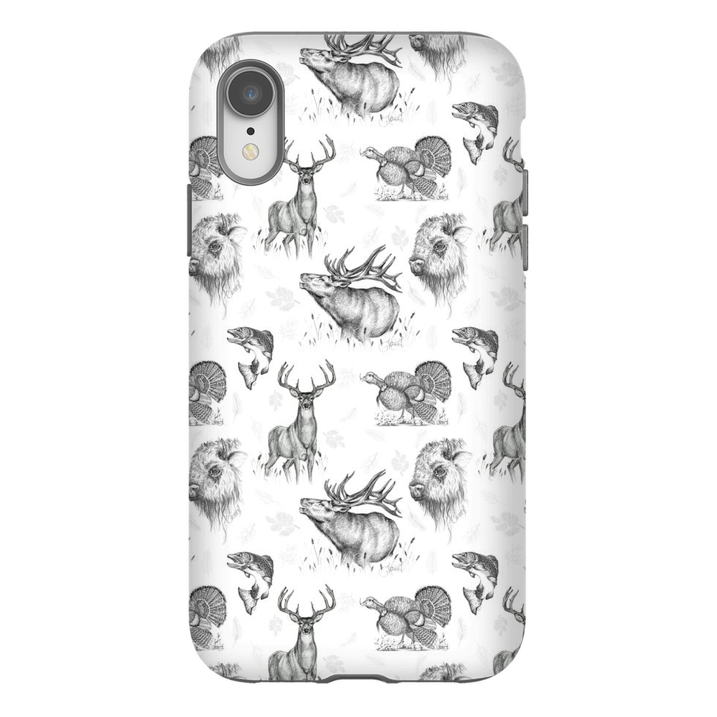 Wildlife Art Collage TOUGH Phone Case