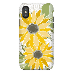 Art Deco Sunflowers TOUGH Phone Case