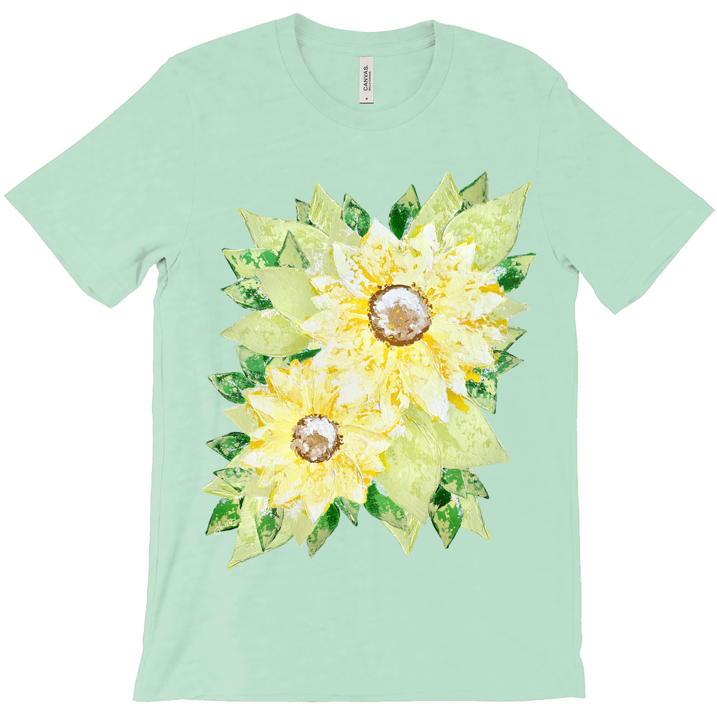 Sunflower Canvas T-Shirt (Adult)