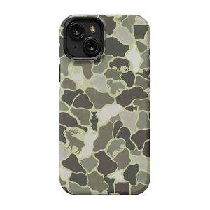 AR Wildlife Camo Green TOUGH Phone Case