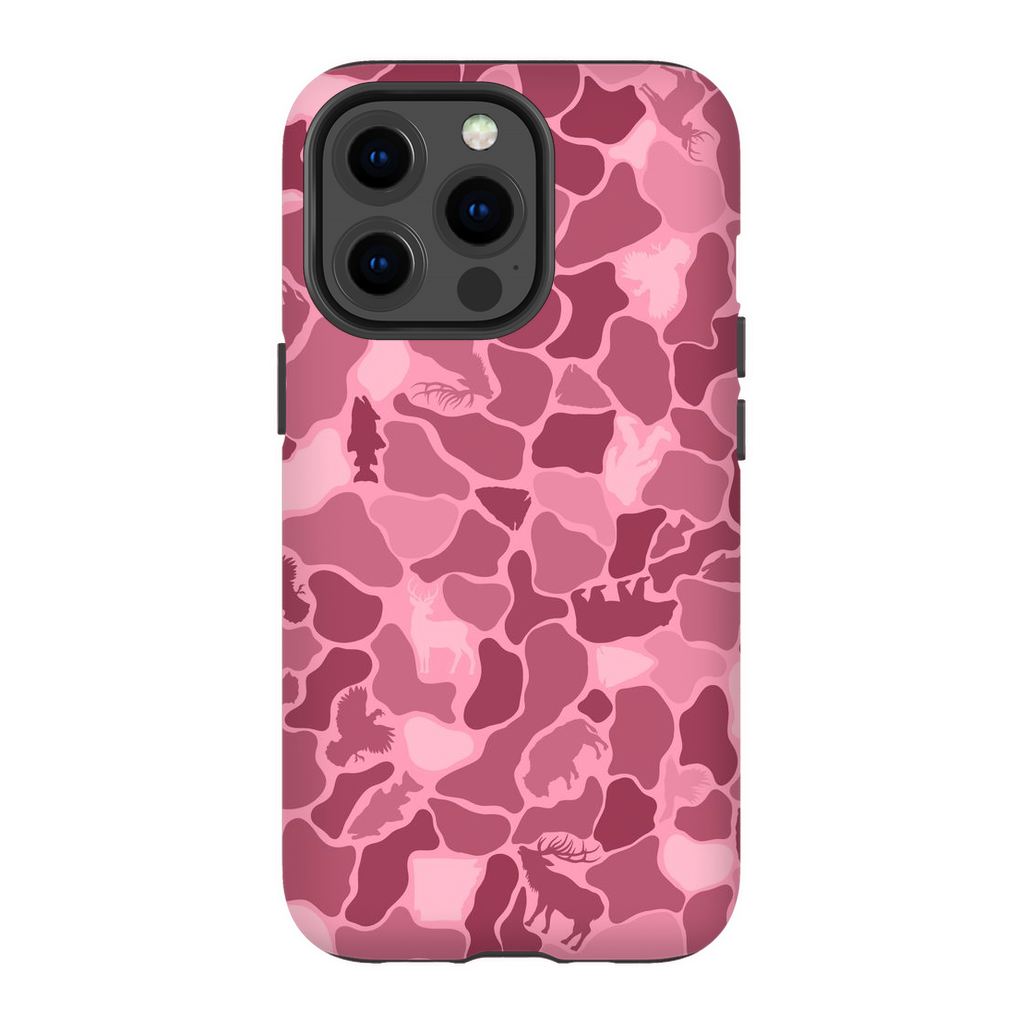 AR Wildlife Camo Pink TOUGH Phone Case