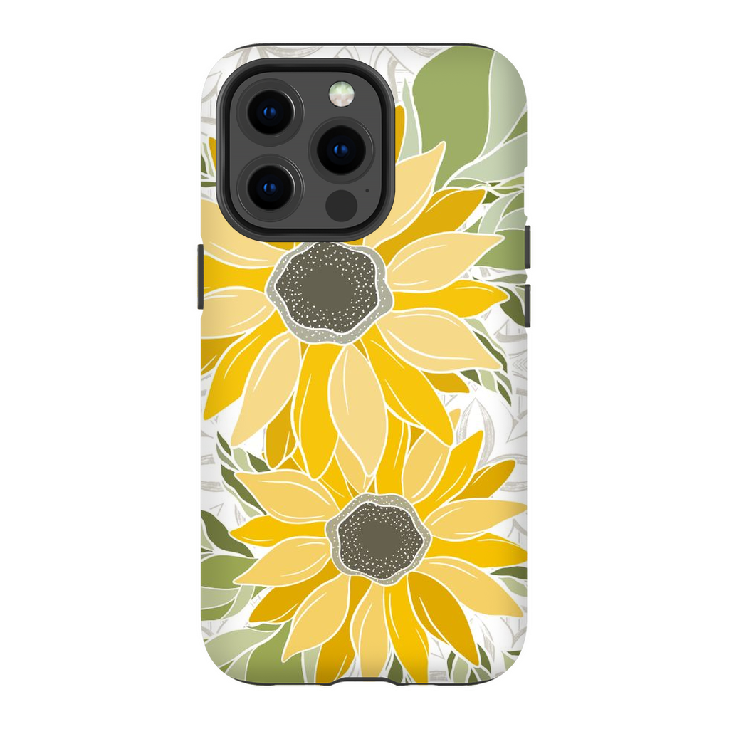 Art Deco Sunflowers TOUGH Phone Case