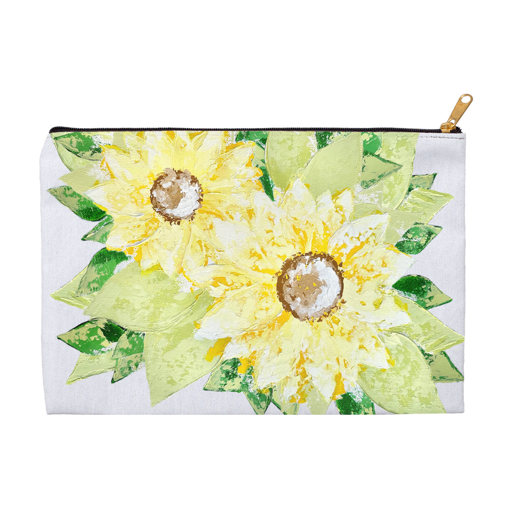 ‘Sunflowers’ Accessory Pouch