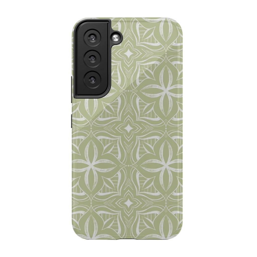 Tribal Pattern #7 Sage TOUGH Phone Case