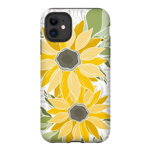 Art Deco Sunflowers TOUGH Phone Case