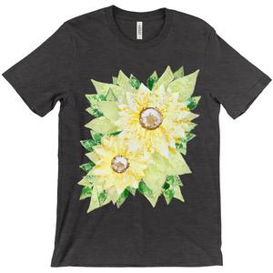 Sunflower Canvas T-Shirt (Adult)