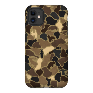 AR Wildlife Camo Brown TOUGH Phone Case