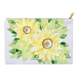 ‘Sunflowers’ Accessory Pouch