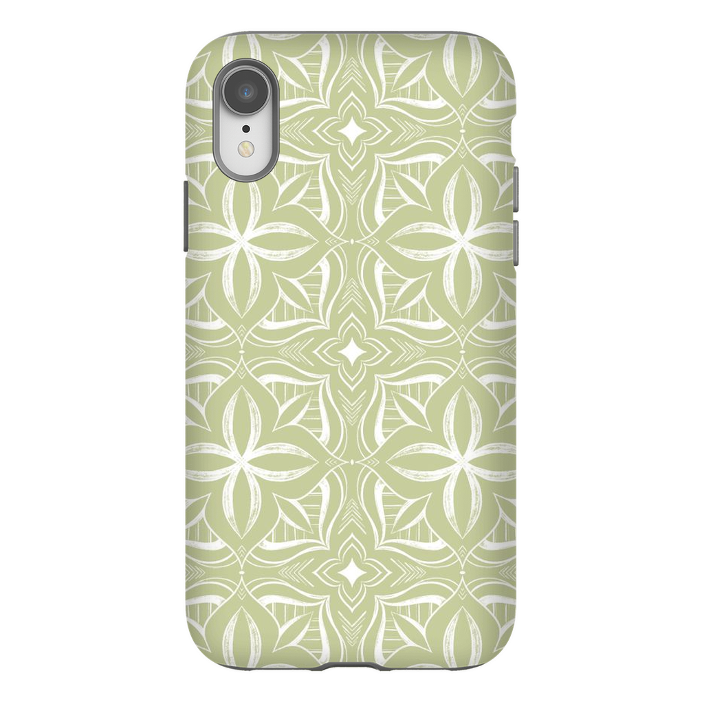 Tribal Pattern #7 Sage TOUGH Phone Case