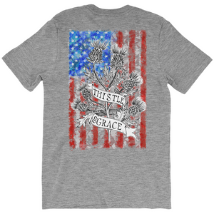 US Flag Thistle & Grace T-Shirt (Adult BACK)