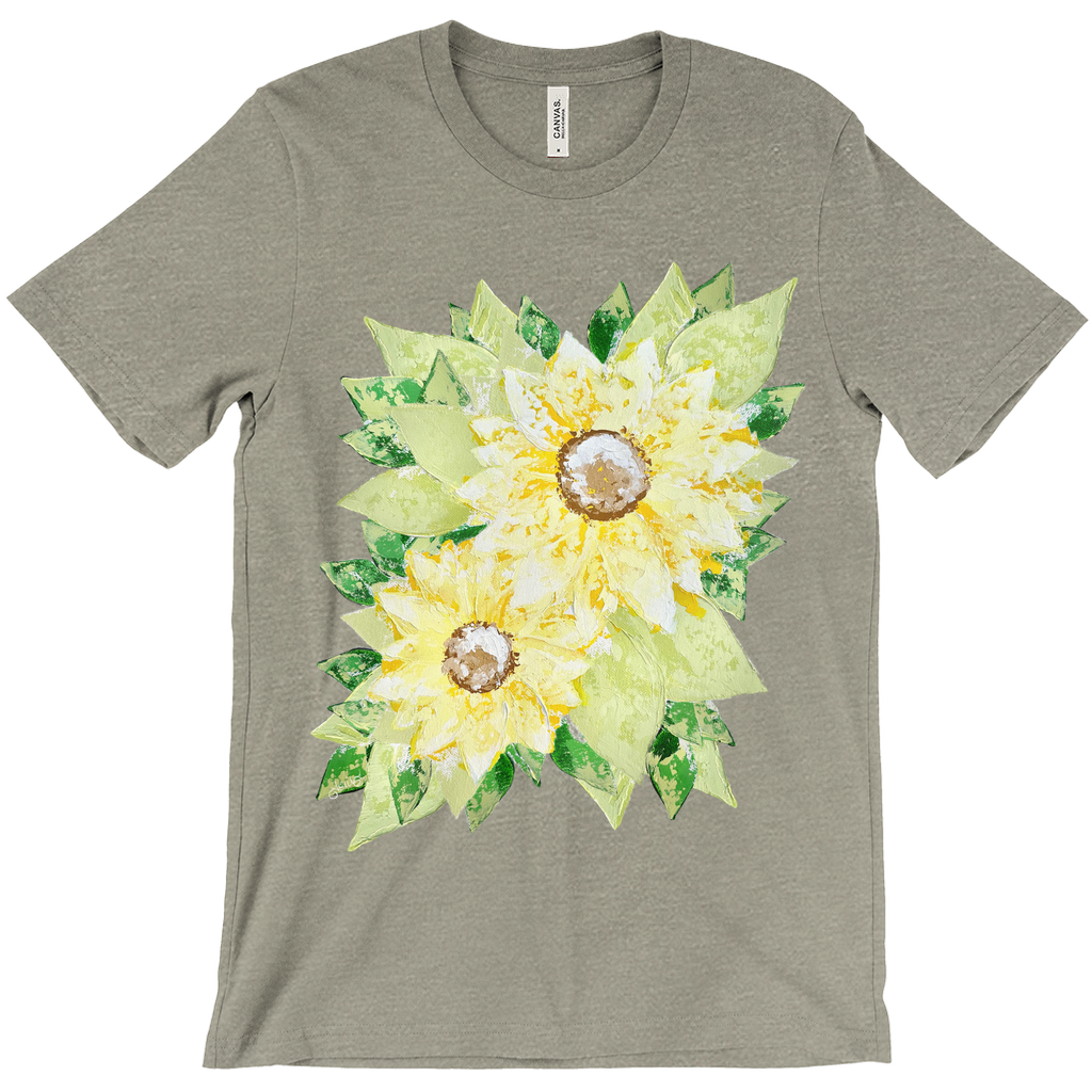 Sunflower Canvas T-Shirt (Adult)