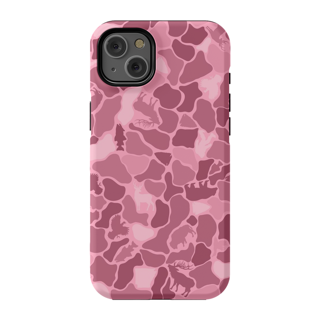 AR Wildlife Camo Pink TOUGH Phone Case