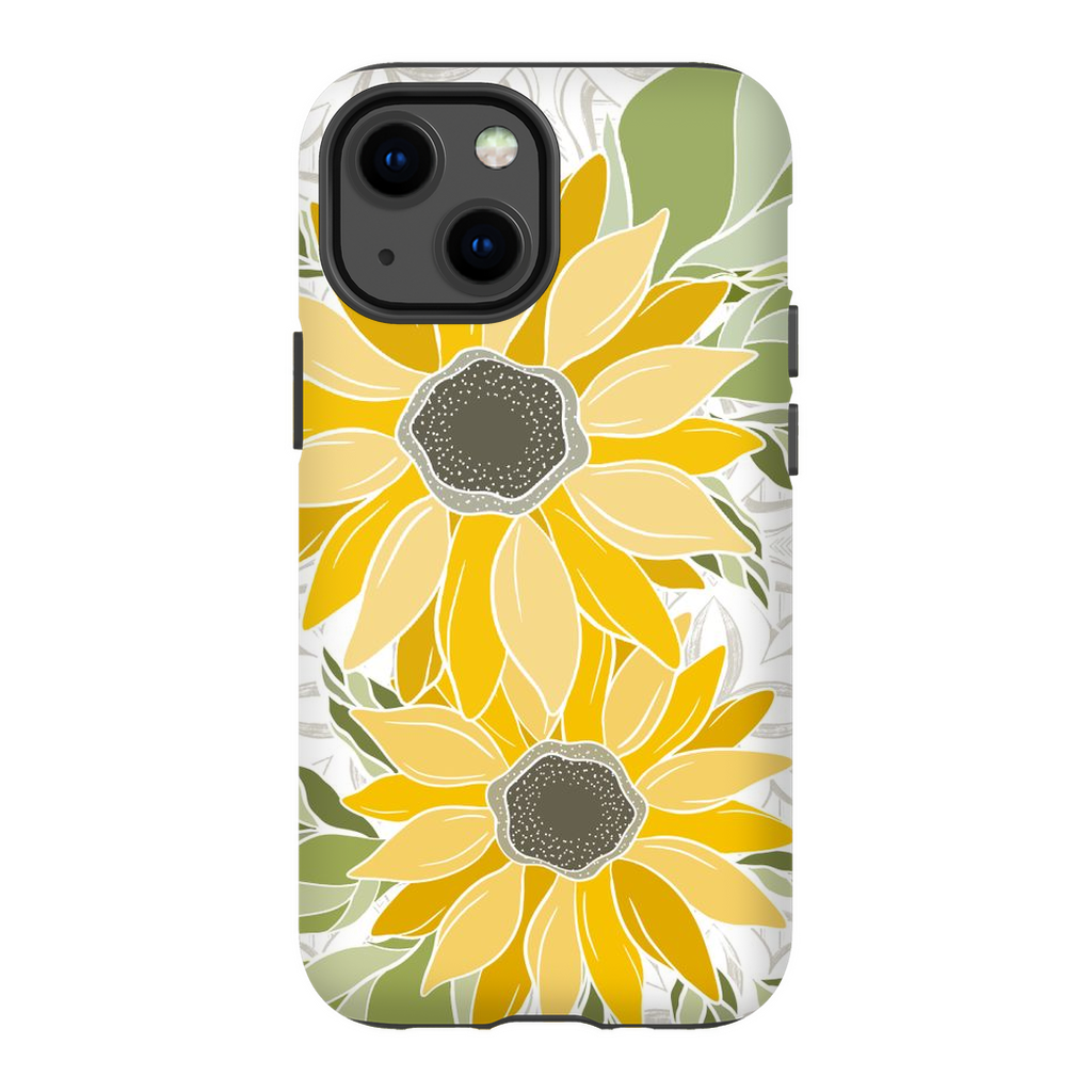 Art Deco Sunflowers TOUGH Phone Case