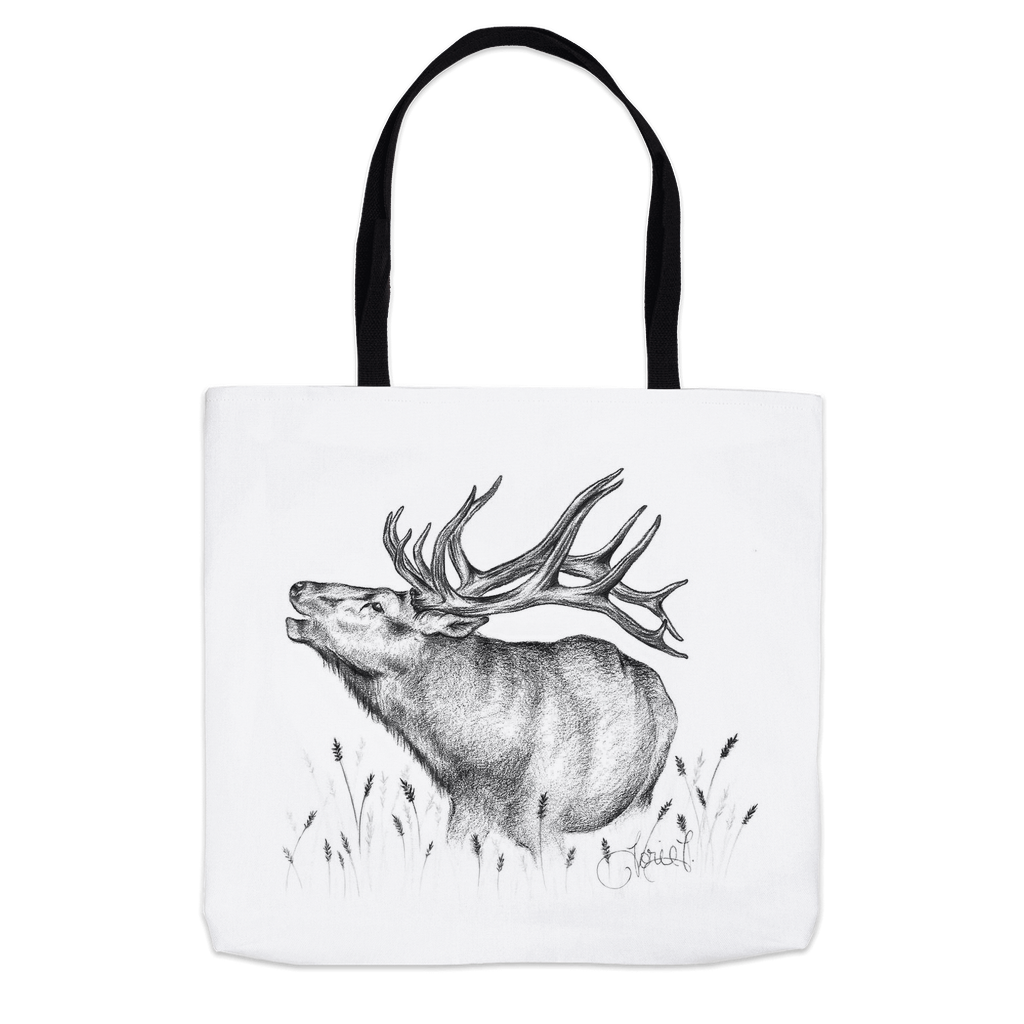 Bugling Elk Tote Bag