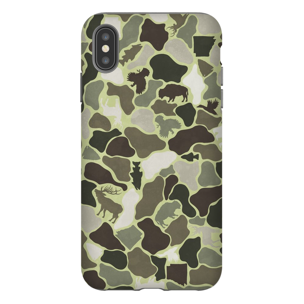 AR Wildlife Camo Green TOUGH Phone Case